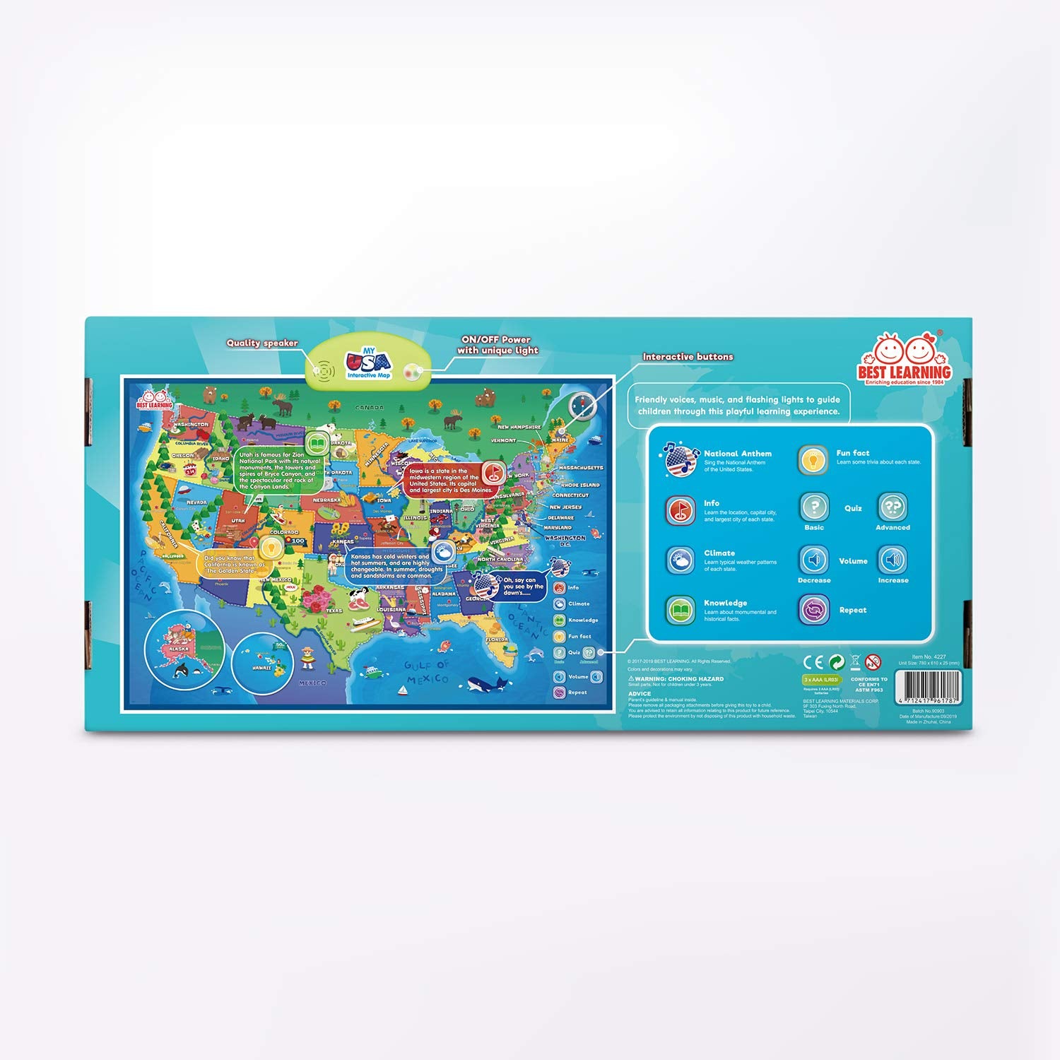 Educational Smart Talking Poster Toy