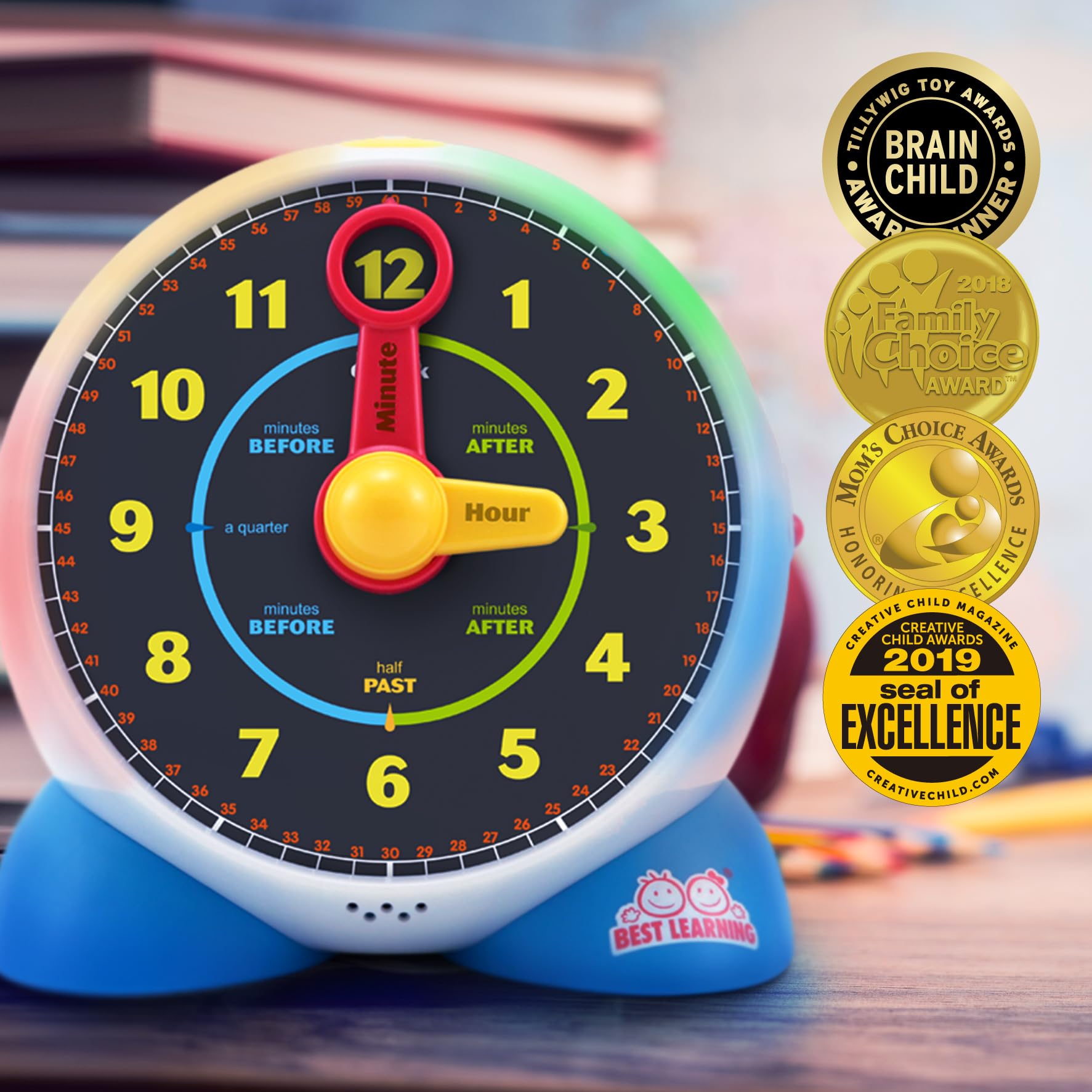 alking Learning Clock for Kids