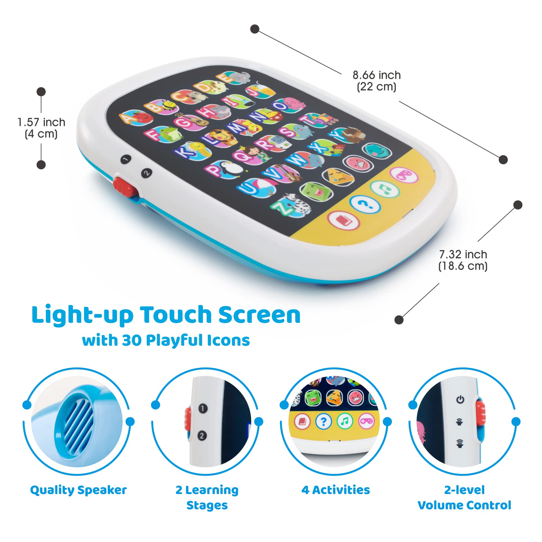 Touch & Learn Educational Tablet