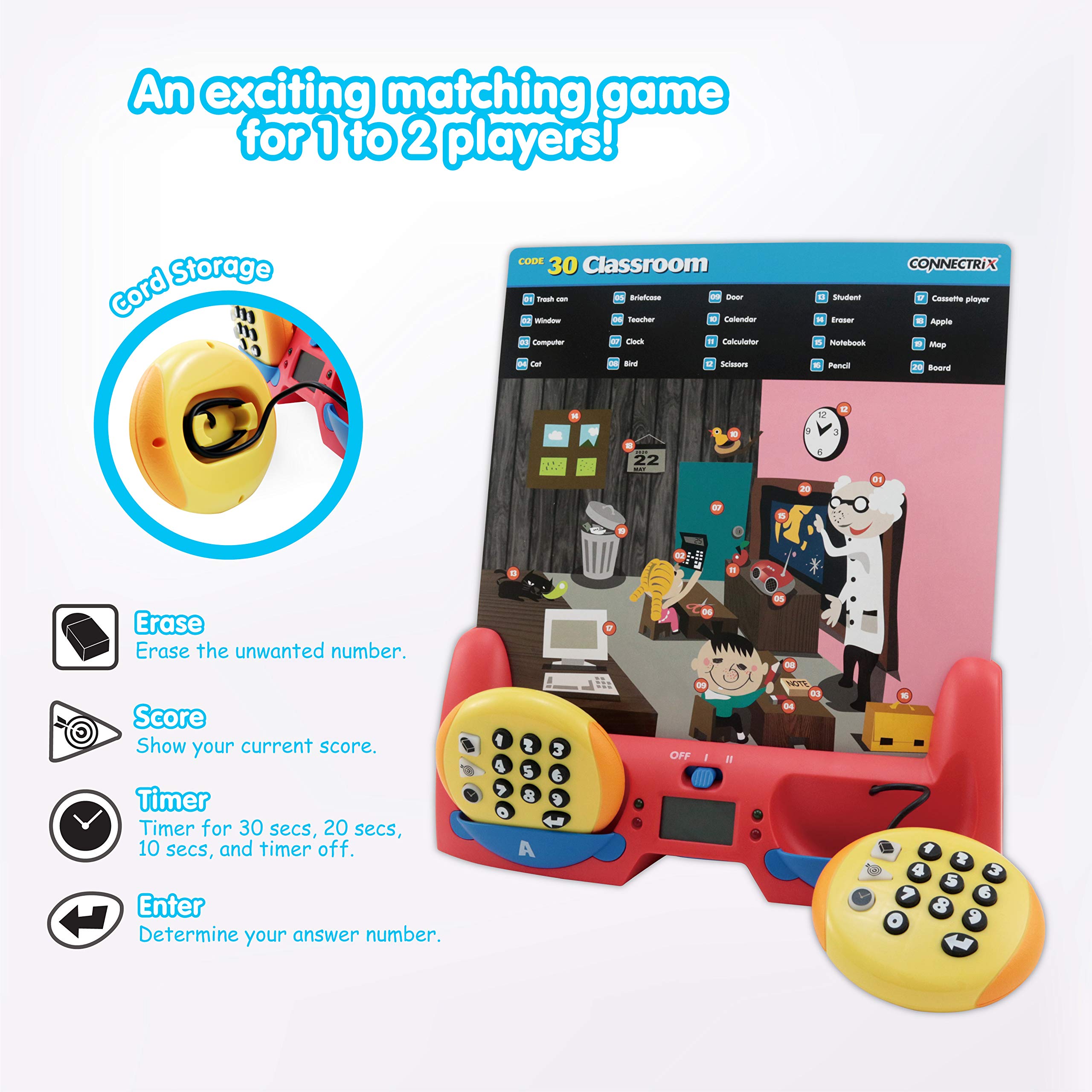 Connectrix Educational Matching Game