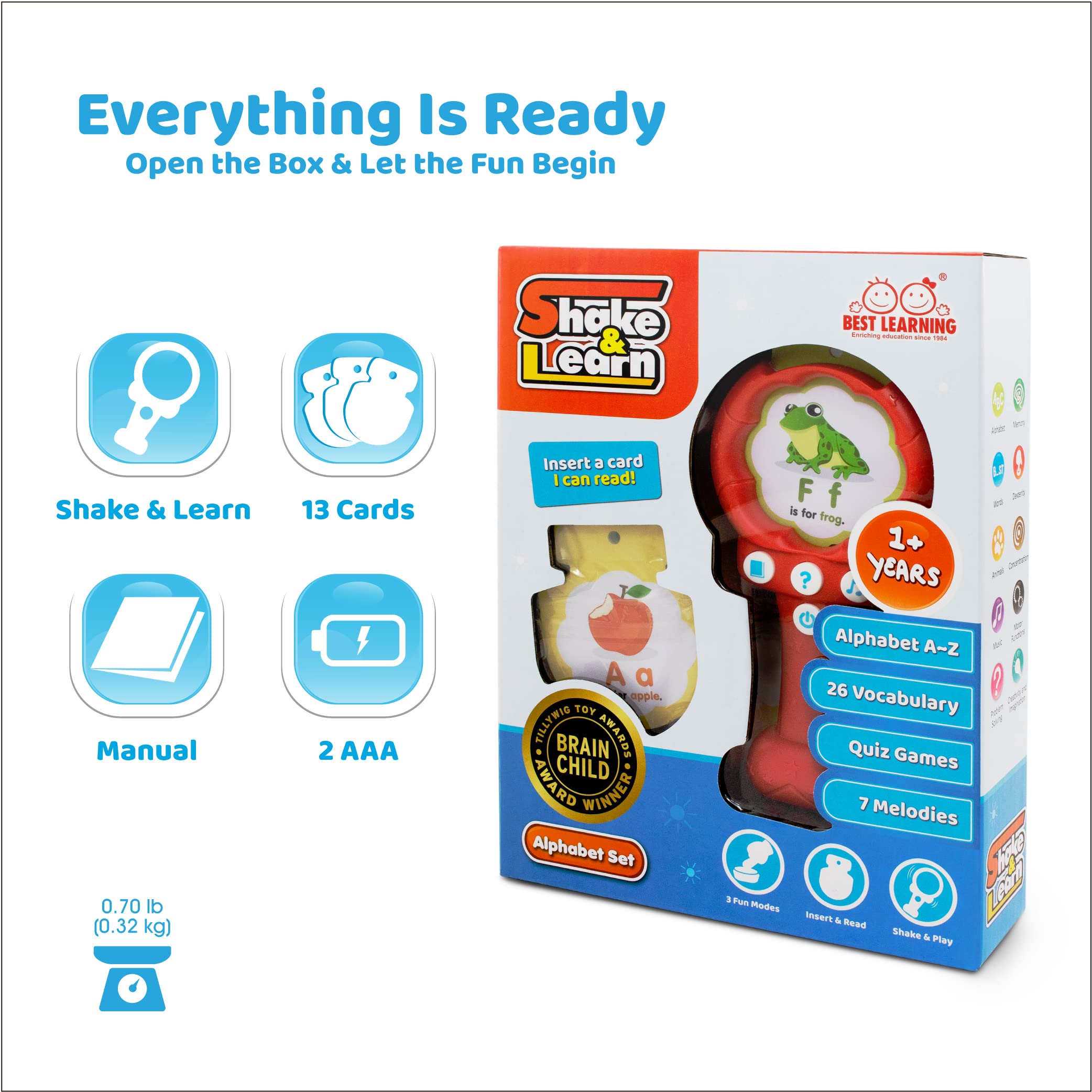 Shake & Learn Alphabet Toy