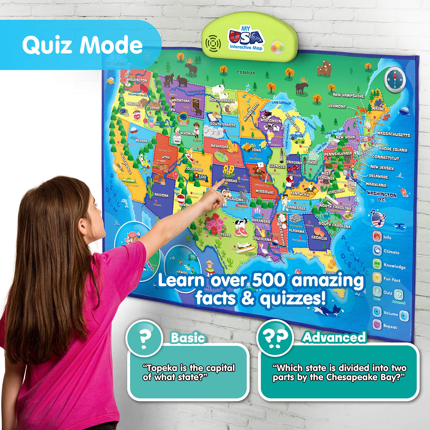 Educational Smart Talking Poster Toy